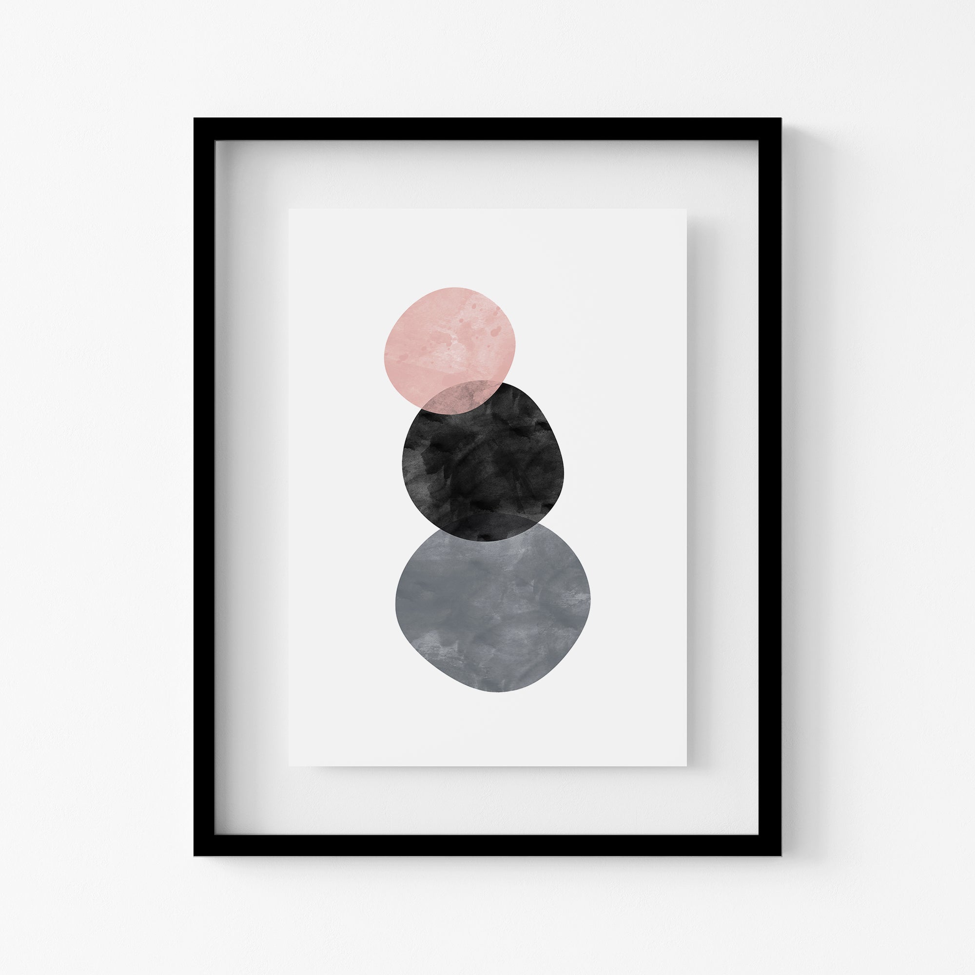 Abstract Circles Art Print